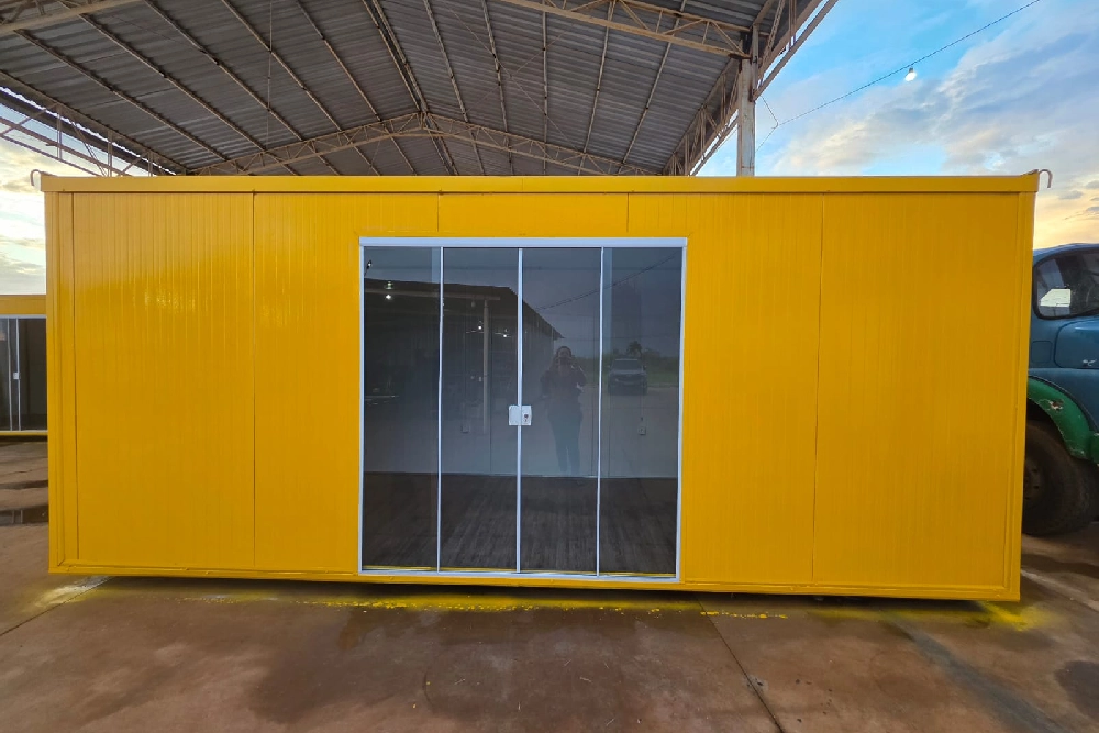 Container stand de vendas