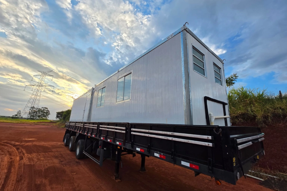 Locação de contêineres